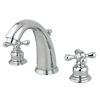 Thumbnail for Kingston Brass KB981AX Victorian 2-Handle 8 in. Widespread Bathroom Faucet, Polished Chrome - BNGBath