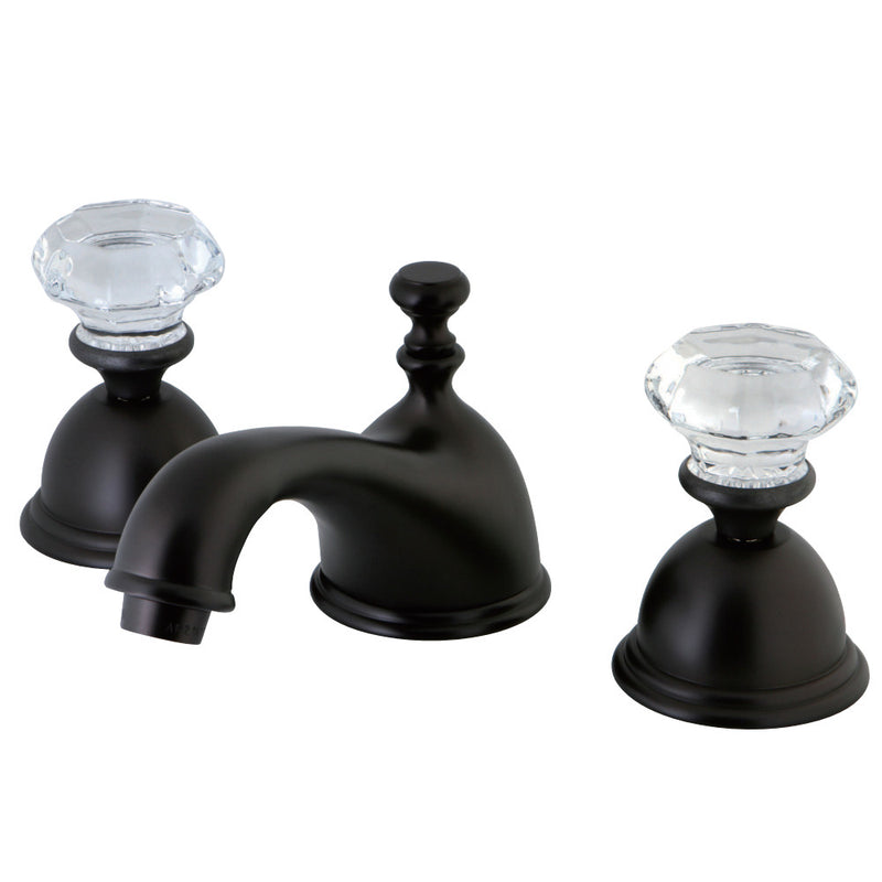 Kingston Brass KS3965WCL 8 in. Widespread Bathroom Faucet, Oil Rubbed Bronze - BNGBath