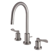 Thumbnail for Kingston Brass KS8958DFL Mini-Widespread Bathroom Faucet, Brushed Nickel - BNGBath