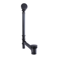 Thumbnail for Kingston Brass CC2705 Tub Double Pivoting Waste & Overflow, 21 Gauge, Oil Rubbed Bronze - BNGBath