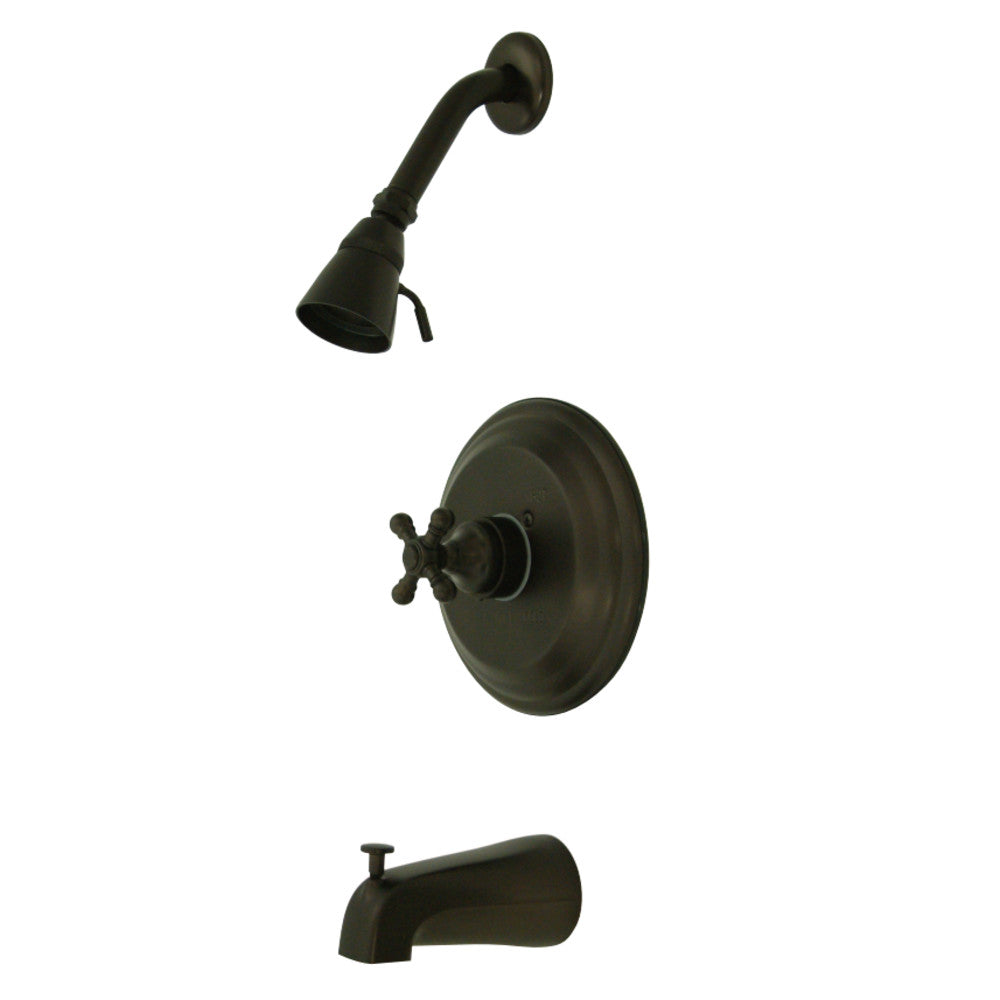 Kingston Brass KB2635BX Metropolitan Tub & Shower Faucet, Oil Rubbed Bronze - BNGBath