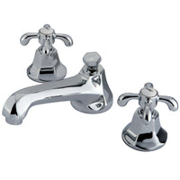 Thumbnail for Kingston Brass KS4461TX 8 in. Widespread Bathroom Faucet, Polished Chrome - BNGBath