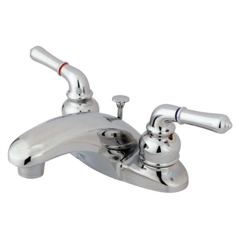Kingston Brass KB621B 4 in. Centerset Bathroom Faucet, Polished Chrome - BNGBath