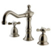 Thumbnail for Kingston Brass KS1978BEX 8 in. Widespread Bathroom Faucet, Brushed Nickel - BNGBath