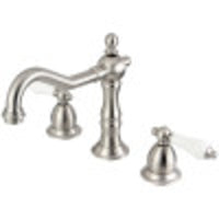 Thumbnail for Kingston Brass CC55L8 8 to 16 in. Widespread Bathroom Faucet, Brushed Nickel - BNGBath
