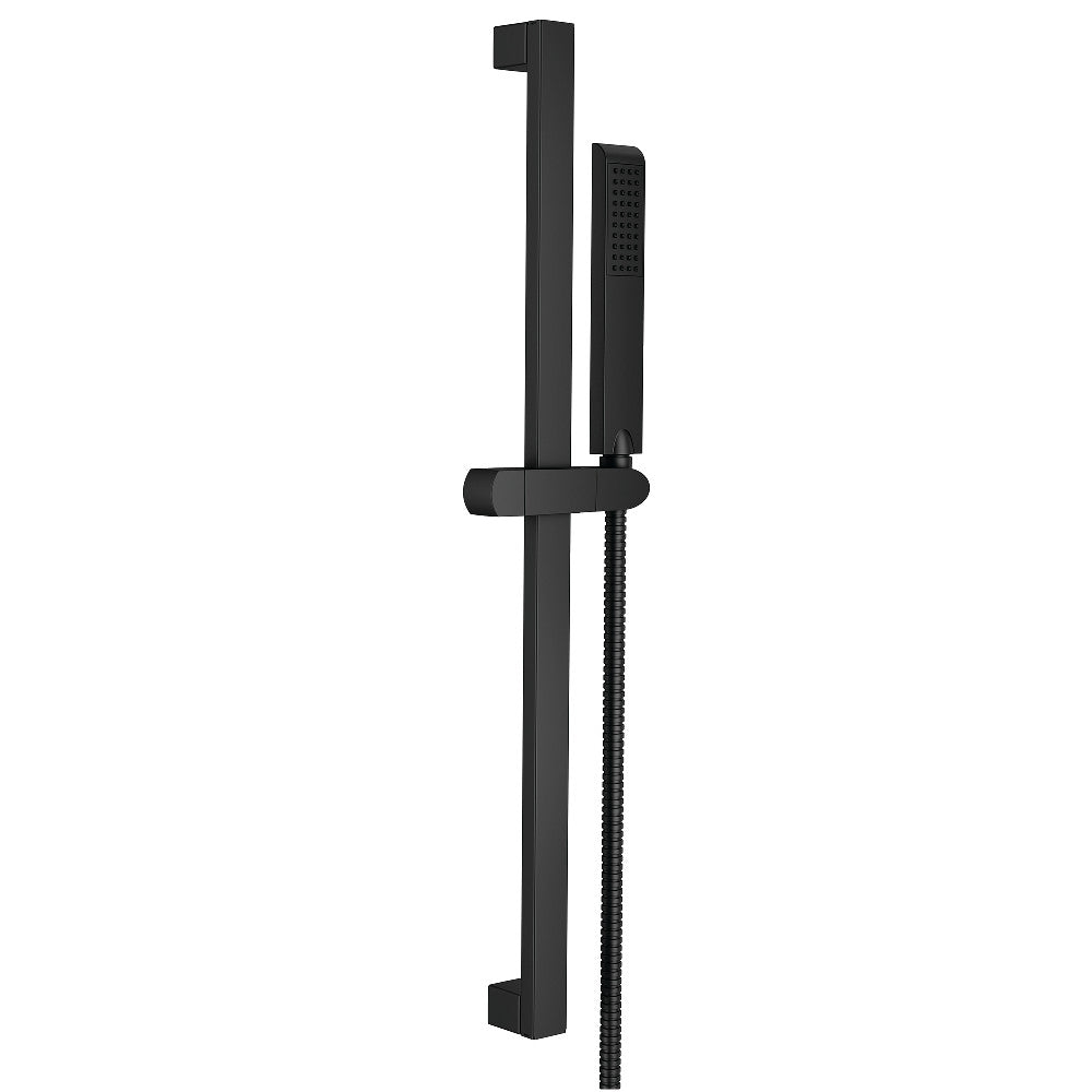 Kingston Brass KX2540 Vilbosch 24" Slide Bar with Hand Shower and Holder, Matte Black - BNGBath