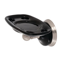 Thumbnail for Kingston Brass BA9115BN Water Onyx Soap Dish Holder, Brushed Nickel - BNGBath