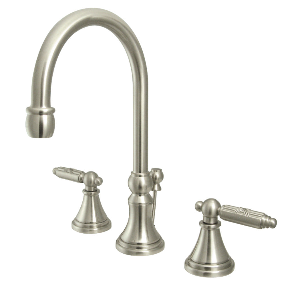 Fauceture FS2988GL 8 in. Widespread Bathroom Faucet, Brushed Nickel - BNGBath