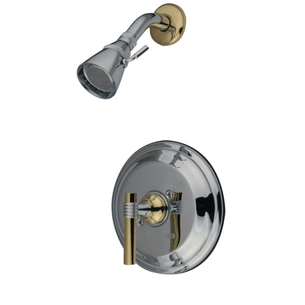 Kingston Brass KB2634MLSO Milano Shower Only, Polished Chrome - BNGBath