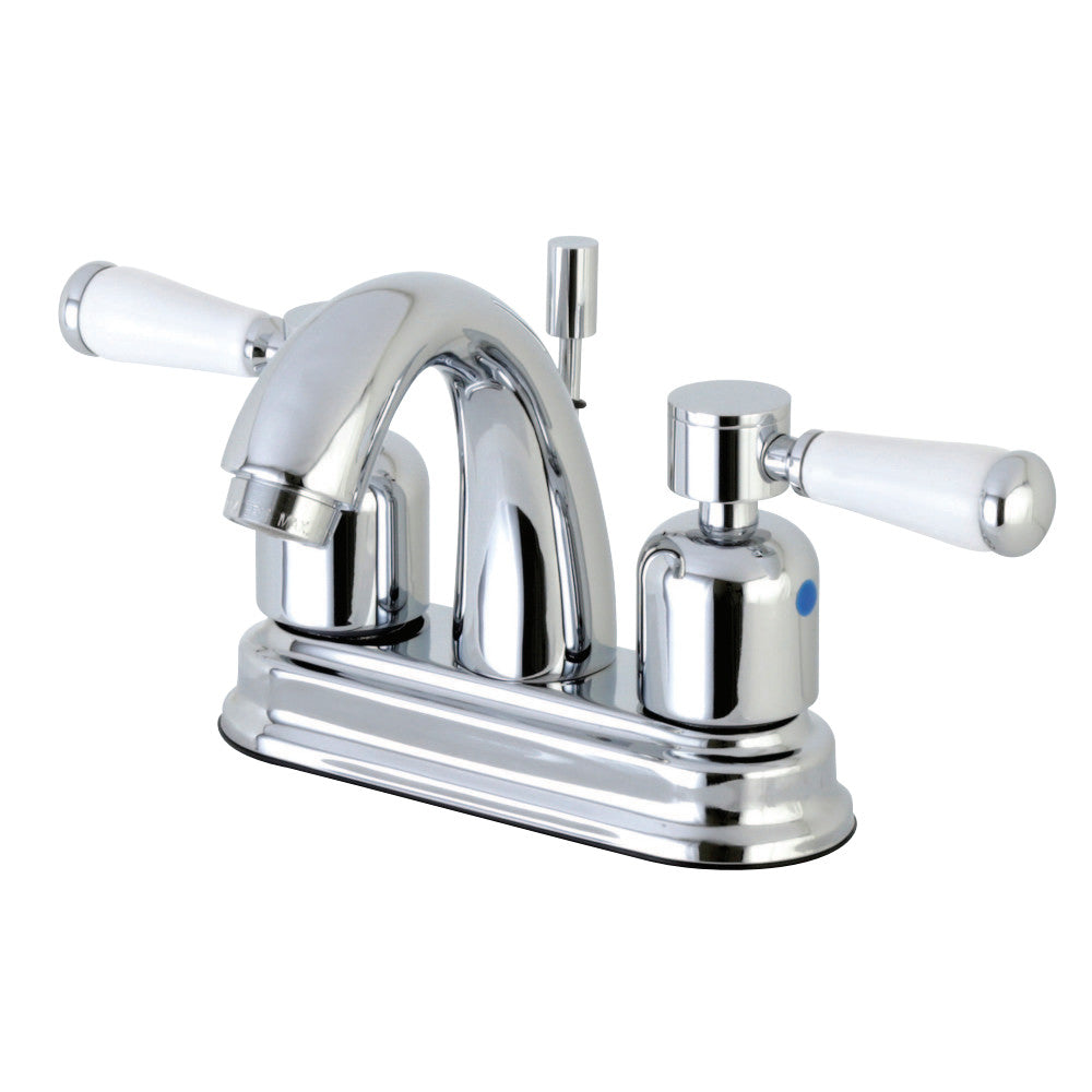 Kingston Brass FB5611DPL 4 in. Centerset Bathroom Faucet, Polished Chrome - BNGBath