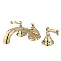 Thumbnail for Kingston Brass KS5532FL Royale Roman Tub Faucet, Polished Brass - BNGBath