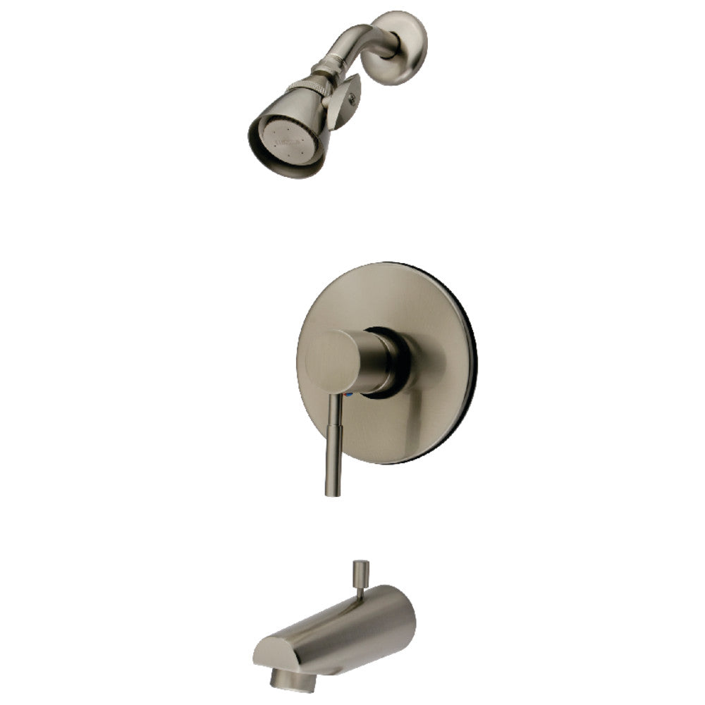 Kingston Brass KB8698DL Tub and Shower Faucet, Brushed Nickel - BNGBath