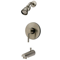 Thumbnail for Kingston Brass KB8698DL Tub and Shower Faucet, Brushed Nickel - BNGBath