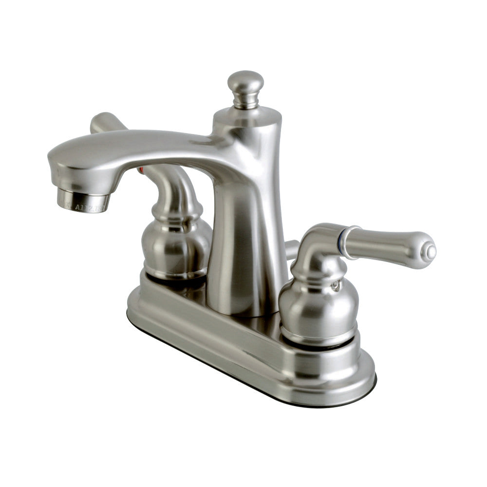 Kingston Brass FB7628NML 4 in. Centerset Bathroom Faucet, Brushed Nickel - BNGBath