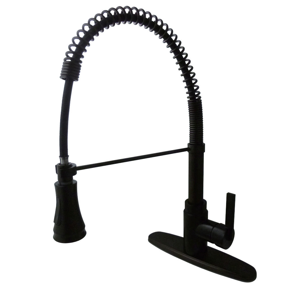 Gourmetier GSY8875CTL Continental Single-Handle Pre-Rinse Kitchen Faucet, Oil Rubbed Bronze - BNGBath