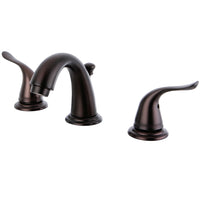 Thumbnail for Kingston Brass KB2915YL Yosemite Widespread Bathroom Faucet, Oil Rubbed Bronze - BNGBath