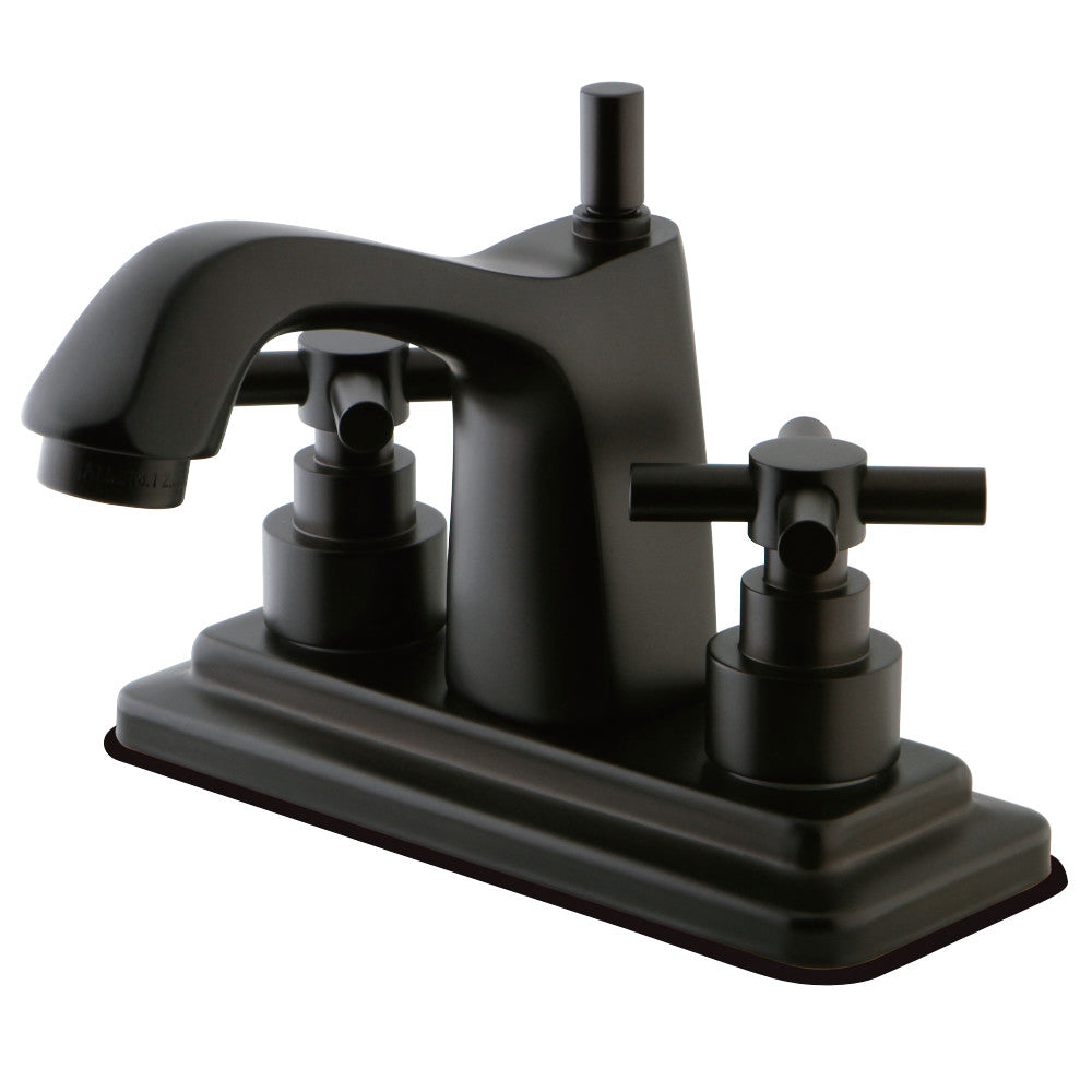 Kingston Brass KS8645EX 4 in. Centerset Bathroom Faucet, Oil Rubbed Bronze - BNGBath