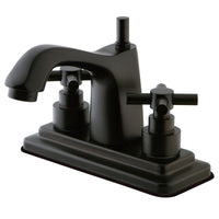 Thumbnail for Kingston Brass KS8645EX 4 in. Centerset Bathroom Faucet, Oil Rubbed Bronze - BNGBath