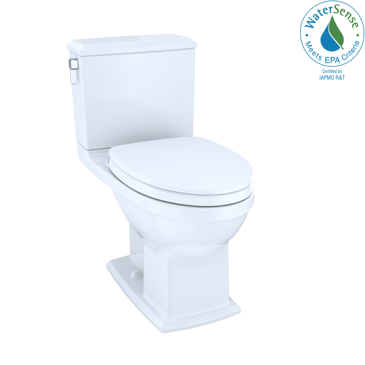 TOTO Connelly WASHLET+ Two-Piece Elongated Dual Flush 1.28 and 0.9 GPF Universal Height Toilet with CEFIONTECT,  - MS494124CEMFG#01 - BNGBath