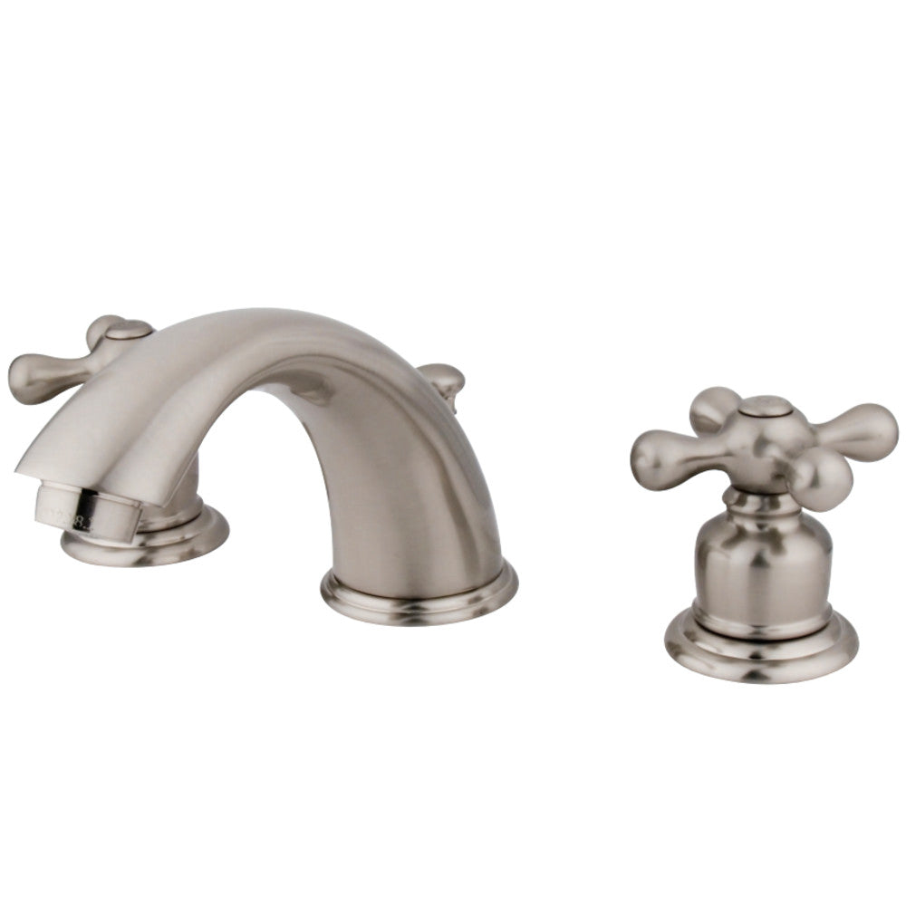 Kingston Brass GKB978X Widespread Bathroom Faucet, Brushed Nickel - BNGBath