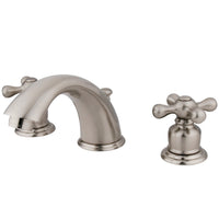 Thumbnail for Kingston Brass GKB978X Widespread Bathroom Faucet, Brushed Nickel - BNGBath