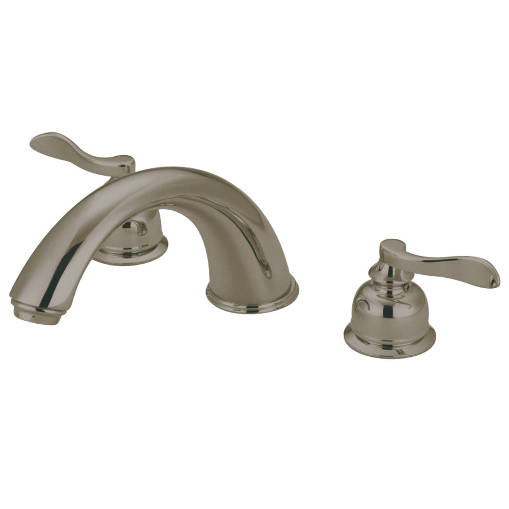 Kingston Brass KB8368NFL NuWave French Roman Tub Faucet, Brushed Nickel - BNGBath