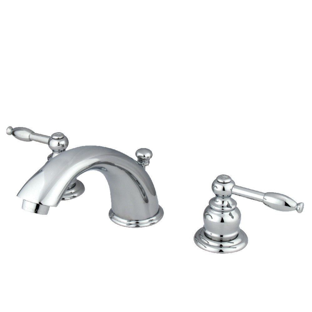 Kingston Brass KB961KL Widespread Bathroom Faucet, Polished Chrome - BNGBath