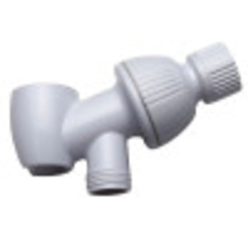 Kingston Brass K170W1 Trimscape Hand Shower Wall Mount Bracket with Hose Outlet, White - BNGBath