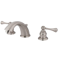 Thumbnail for Kingston Brass KB3978BL 8 in. Widespread Bathroom Faucet, Brushed Nickel - BNGBath