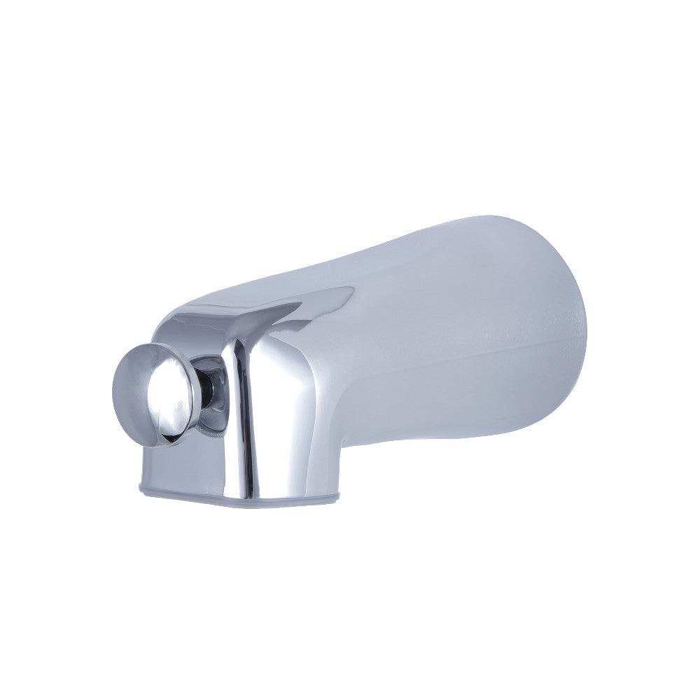 Kingston K1263A1 Universal Fit Tub Spout with Front Diverter, Polished Chrome - BNGBath