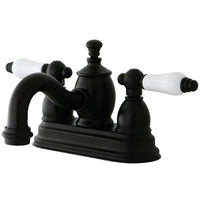 Thumbnail for Kingston Brass KS7105PL 4 in. Centerset Bathroom Faucet, Oil Rubbed Bronze - BNGBath