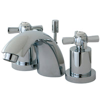 Thumbnail for Kingston Brass KS2951ZX Mini-Widespread Bathroom Faucet, Polished Chrome - BNGBath