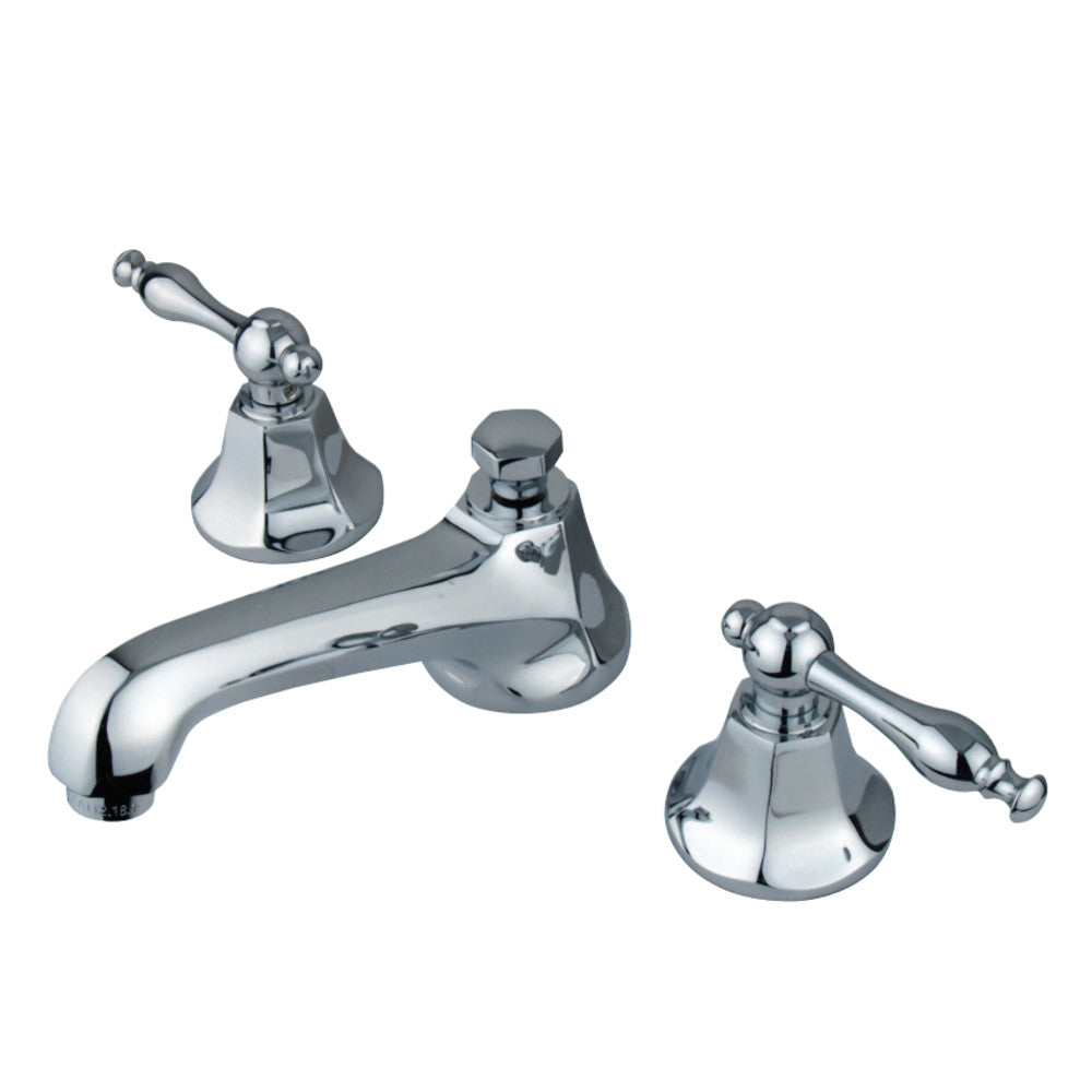 Kingston Brass KS4461NL 8 in. Widespread Bathroom Faucet, Polished Chrome - BNGBath
