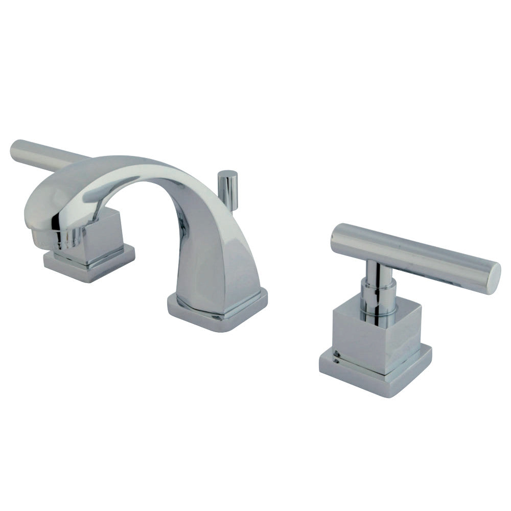 Kingston Brass KS4941CQL Claremont 8 in. Widespread Bathroom Faucet, Polished Chrome - BNGBath
