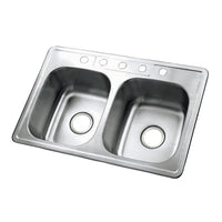 Thumbnail for Gourmetier Studio Drop-In Kitchen Sinks - BNGBath