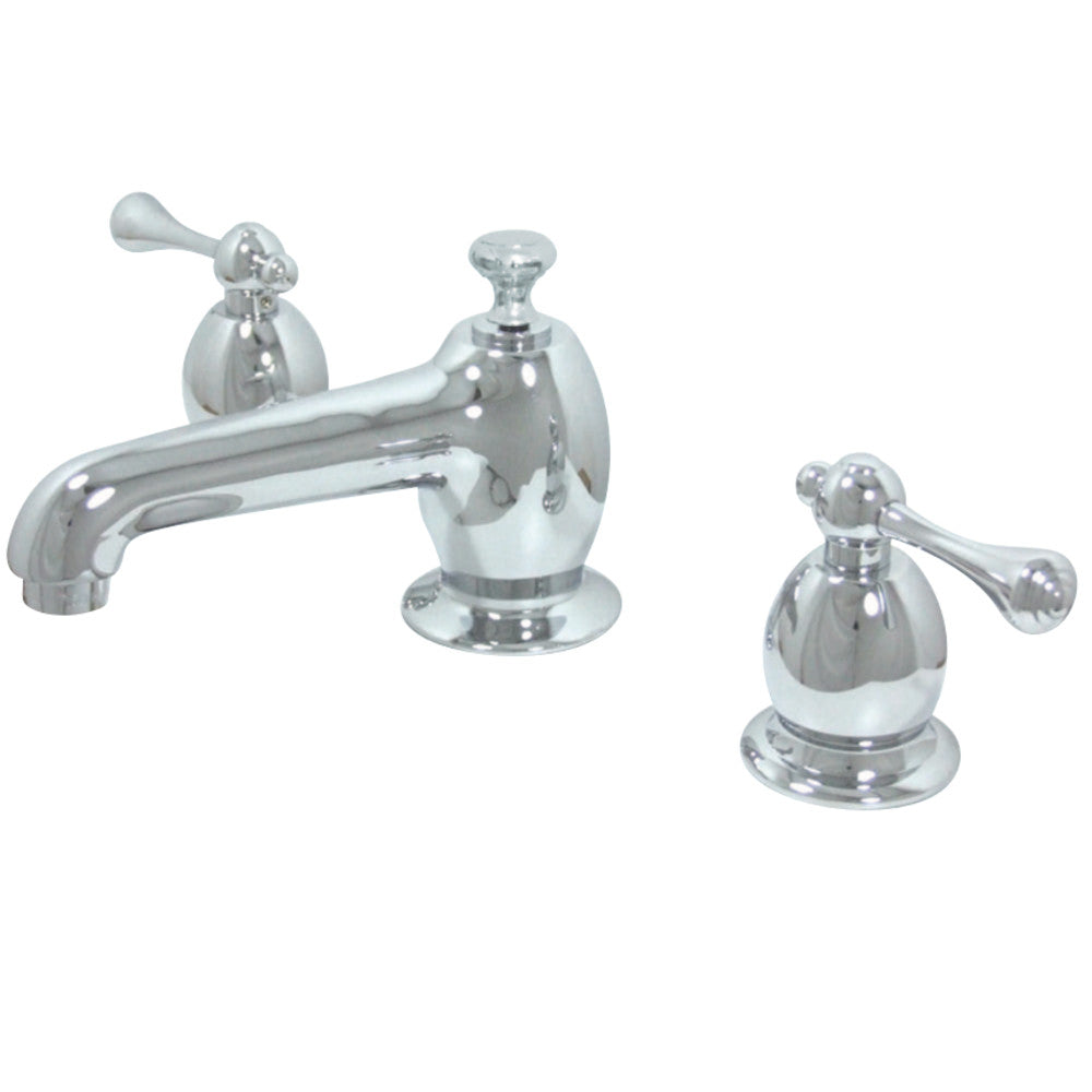 Kingston Brass KS7261BL 8 in. Widespread Bathroom Faucet, Polished Chrome - BNGBath