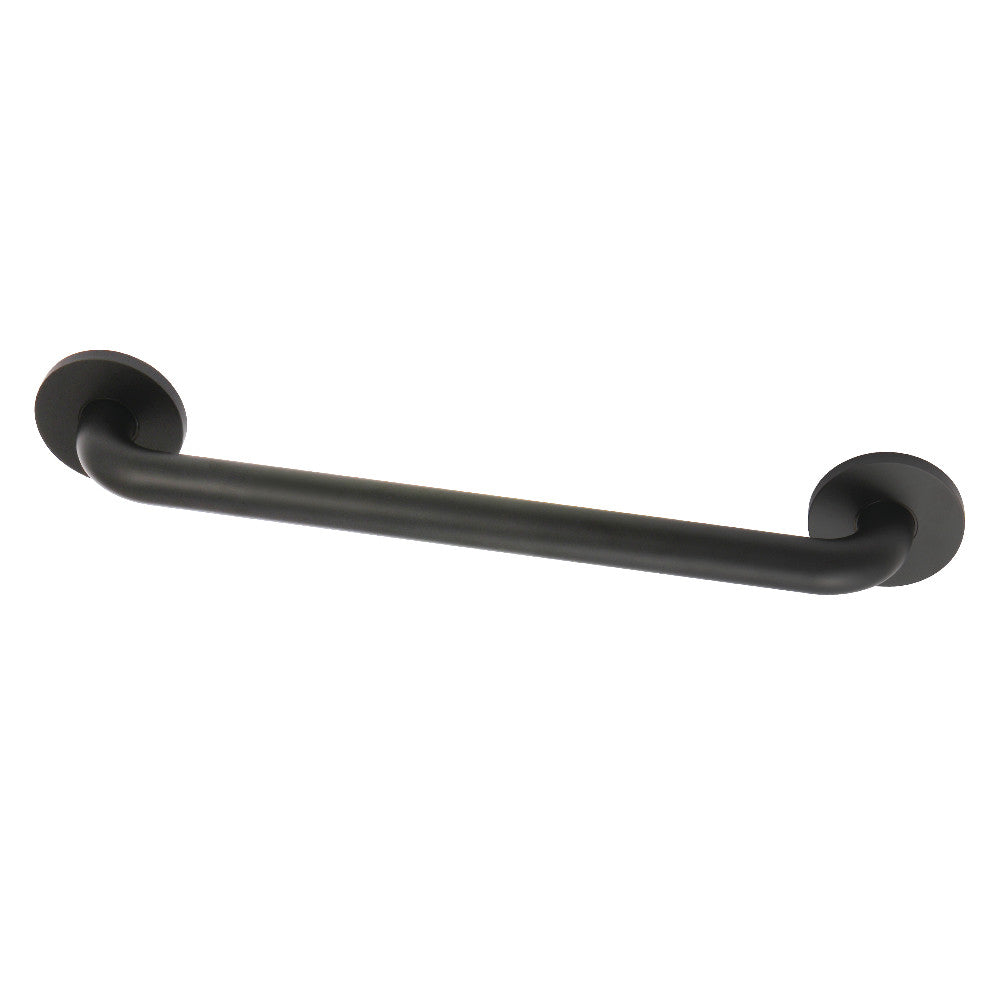 Kingston Brass GLDR814180 Silver Sage 18-Inch X 1-1/4-Inch OD ADA Grab Bar, Matte Black - BNGBath