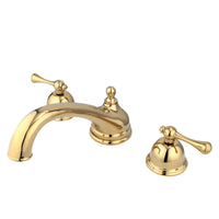 Thumbnail for Kingston Brass KS3352BL Vintage Roman Tub Faucet, Polished Brass - BNGBath