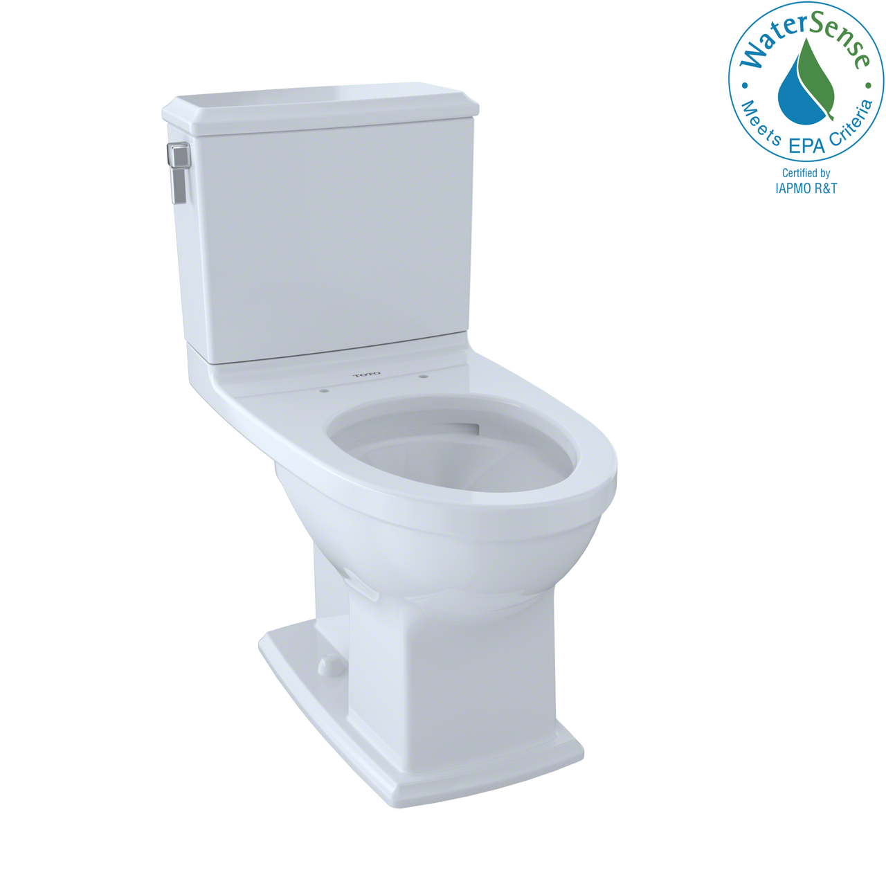TOTO Connelly Two-Piece Elongated Dual-Max, Dual Flush 1.28 and 0.9 GPF Universal Height Toilet with CeFiONtect,  - CST494CEMFG#01 - BNGBath