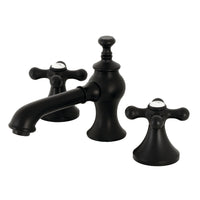 Thumbnail for Kingston Brass KC7060AX Vintage 8 in. Widespread Bathroom Faucet, Matte Black - BNGBath