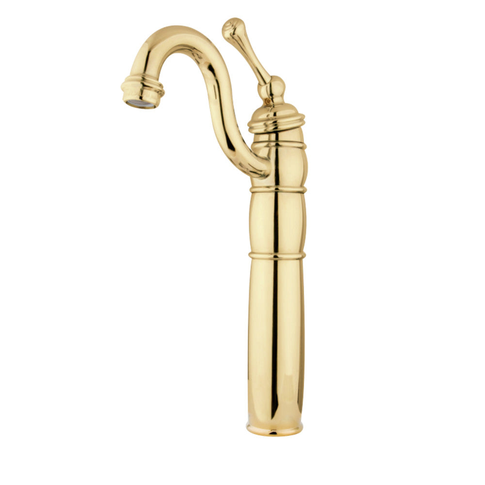 Kingston Brass KB1422BL Vessel Sink Faucet, Polished Brass - BNGBath