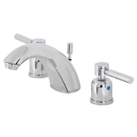 Thumbnail for Kingston Brass FB8951DL Mini-Widespread Bathroom Faucet, Polished Chrome - BNGBath