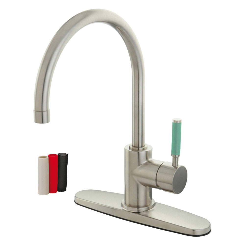 Gourmetier Green Eden One Handle Kitchen Faucets - BNGBath