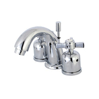 Thumbnail for Kingston Brass KB8911ZX Millennium Widespread Bathroom Faucet, Polished Chrome - BNGBath