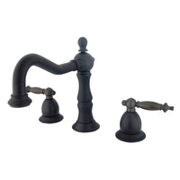 Thumbnail for Kingston Brass KS1975TL 8 in. Widespread Bathroom Faucet, Oil Rubbed Bronze - BNGBath