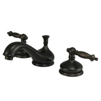 Thumbnail for Kingston Brass KS1165TL 8 in. Widespread Bathroom Faucet, Oil Rubbed Bronze - BNGBath