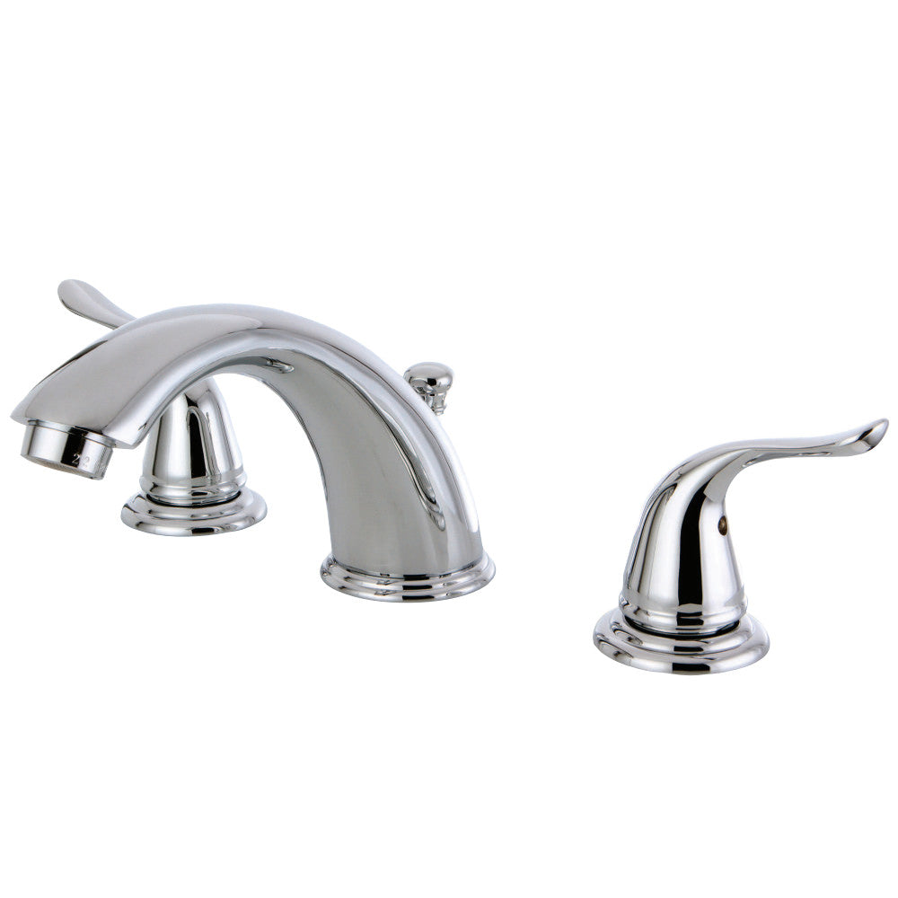 Kingston Brass KB2961YL 8 in. Widespread Bathroom Faucet, Polished Chrome - BNGBath