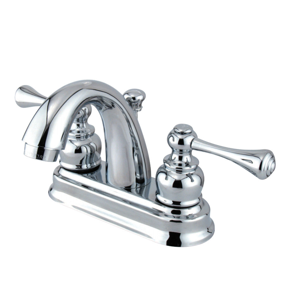 Kingston Brass KB5611BL 4 in. Centerset Bathroom Faucet, Polished Chrome - BNGBath
