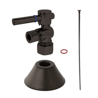Thumbnail for Kingston Brass CC53305DLTKF20 Modern Plumbing Toilet Trim Kit, Oil Rubbed Bronze - BNGBath