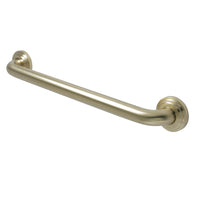 Thumbnail for Kingston Brass DR214187 Milano 18-Inch X 1-1/4-Inch OD Decorative Grab Bar, Brushed Brass - BNGBath